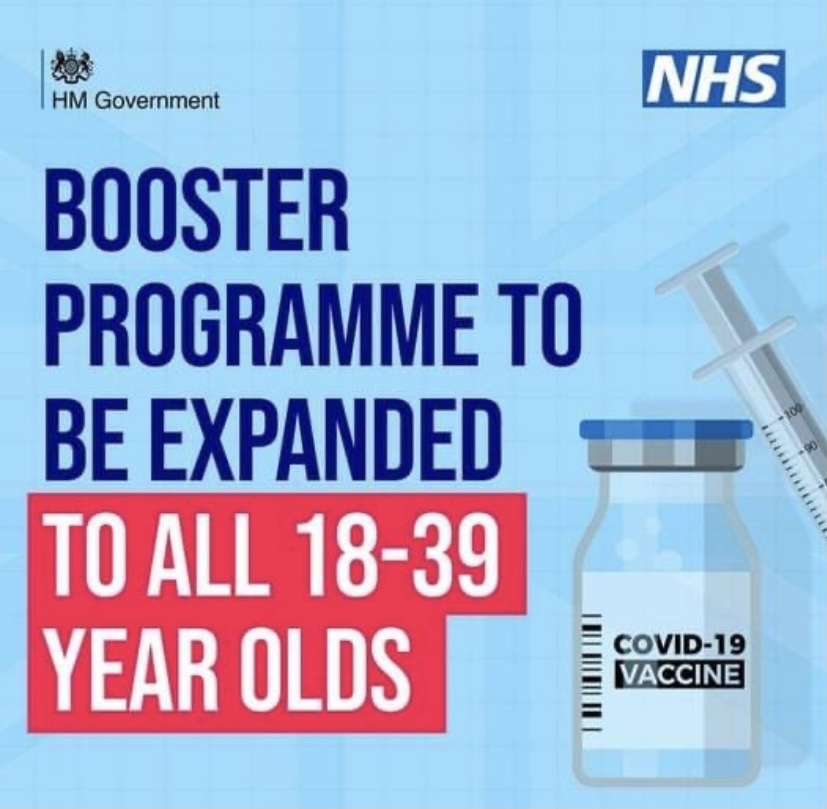 booster programme poster