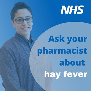 Ask your pharmacist about hay fever