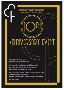 Rother Valley 10th park run anniversary