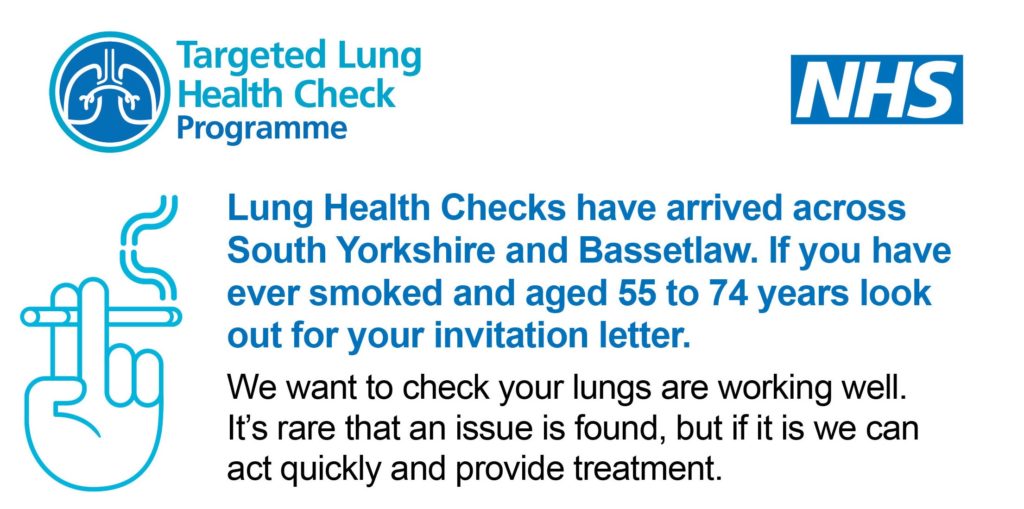 targeted lung health check poster